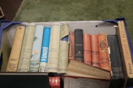 A BOX OF MISCELLANEOUS BOOKS