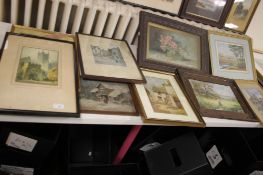 A QUANTITY OF ASSORTED PICTURES AND PRINTS