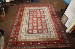 MODERN RUG DEPICTING HORSES 230 CM X 160 CM