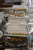 A BOX OF DC COMICS THE DEMON, to include #7 1991, #3 1990, etc