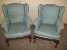 A PAIR OF ANTIQUE CHAIRS