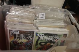 A TRAY OF DC COMICS, to include Steel, Resurrection Man, Thunderbolt, Black Lightning, Legion of