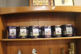 A COLLECTION OF MARTELL JUGS