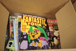A COLLECTION OF ASSORTED MARVEL COMICS, to include Fantastic Four, Captain Britain etc