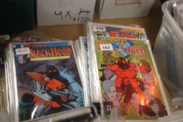 A TRAY OF IMPACT COMICS, to include The Webs Fly, The Jaguar Blackhood etc (TRAY NOT INCLUDED)
