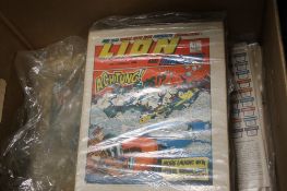 A COLLECTION OF COMICS, to include Lion and Tiger