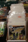 A TRAY OF DC SUPERBOY COMICS to include Superboy and the Ravers, Zero Hour, The Aventures of
