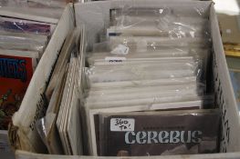 A TRAY OF CEREBUS COMICS, to include Mothers Daughter, The Sudden Return Of The Melodramatic