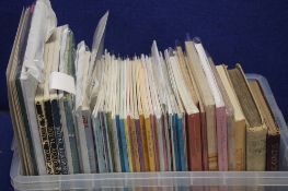 A BOX OF MISCELLANEOUS BOOKS, to include 24 volumes of the private library, Puck in Petticoats by