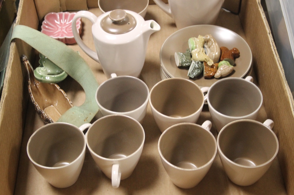 A TRAY OF MAINLY POOLE POTTERY (TRAY/S NOT INCLUDED) - Image 2 of 3