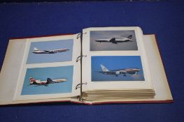 AN ALBUM OF PHOTOGRAPHS OF AEROPLANES