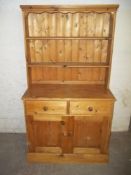 A PINE NARROW DRESSER