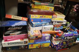 A QUANTITY OF TOYS, BOARD GAMES ETC