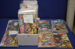 A COLLECTION OF MARVEL COMICS, to include NAM, Daredevil, Maverick, Avengers, Wolverine etc