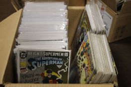 DC COMICS THE ADVENTURES OF SUPERMAN, to include issues 430, 449, 461, 477, 480 and many more