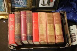 A BOX OF A HISTORY OF THE COUNTY BOOKS TO INCLUDE MIDDLESEX, SOMERSET, ETC