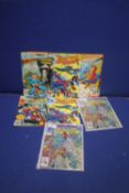 A COLLECTION OF MARVEL AND DC SPIDER-MAN COMICS, to include Marvel team up Spider-man and Captain