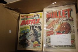 A COLLECTION OF COMICS 