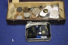 A SMALL COLLECTION OF MAINLY BRITISH COINS