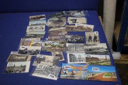 A SMALL COLLECTION OF POSTCARDS TO INCLUDE TOPOGRAPHICAL, PORTRAITS ETC