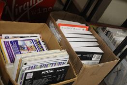 A QUANTITY OF BOOK AND MANUSCRIPT AUCTION CATALOGUES (3 TRAYS)