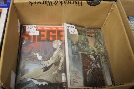 A COLLECTION OF ASSORTED COMICS, to include Vertigo midnight mass, Academy comics 