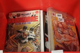 VALIANT FUTURE FORCE COMICS, together with DC countdown to the final crisis comics, Night wing,
