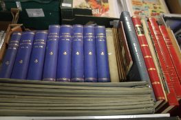 A TRAY OF MISCELLANEOUS BOOKS TO INCLUDE BOUND VOLUMES OF NASH'S MAGAZINE, Art Illustrated