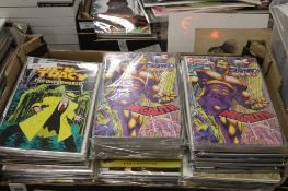 A TRAY OF ASSORTED COMICS, to include Dick Tracy, Way of the Rat, Fallen Angel, Megalith etc (TRAY