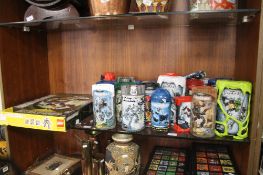 A COLLECTION OF LEGO BIONICLE TOGETHER WITH A BOXED LEGO BIONICLE VOPORAC CONTENTS UNCHECKED