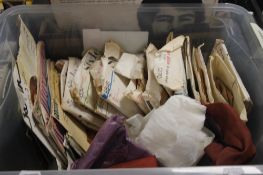A TRAY OF VINTAGE SEWING PATTERNS (TRAY/S NOT INCLUDED)