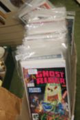 A BOX OF MARVEL COMICS, to include Avengers, Generation X, Spider Woman, X Man, Alpha Fight,