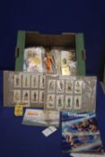 A COLLECTION OF TEA AND CIGARETTE CARDS, loose and in albums