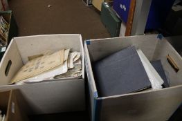 A HUGE ACUNULATION OF STAMPS IN ALBUMS PACKETS ENVELOPES AND TINS UNSORTED, great british and