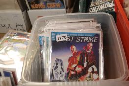 A TRAY OF MISCELLANEOUS COMICS, to include Impossible, First Strike, Wake the Dead, Cosmic