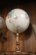 AN ANTIQUE GLOBE