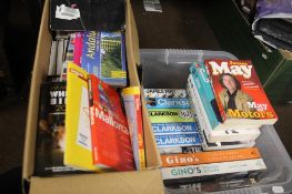 A QUANTITY OF ASSORTED BOOKS, MAPS ETC