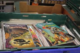 A TRAY OF MALIBU COMICS, to include Warstrike, Sludge, Firearm, Hardcase, Man oif War, Wrath,