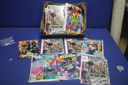 DC AND MARVEL COMICS, to include Bloodlines, The Crimson Avenger, Dragon Lord, Xmen Star Jammers,