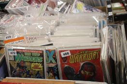 A TRAY OF MARVEL COMICS to include Factor X, Warheads, Ravage, Cyclops, Human Torch, Strike force,