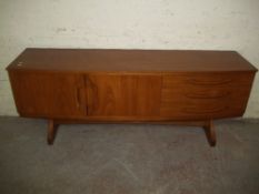 A RETRO TEAK DANISH SIDEBOARD BY BEAUTILITY