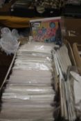 A LARGE TRAY OF COMICS, to include Superman, Firestorm, Zodiac, etc