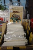 A BOX OF MISCELLANEOUS COMICS, to include Dracula, Doctor Zero, skyward, Riftwave etc