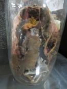 A JAR CONTAINING SHRAPNEL ETC