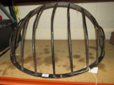 A VINTAGE CAST HAY RACK