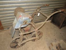 A VINTAGE AGRICULTURAL SEEDER ? BY GOWER OF MARKET DRAYTON