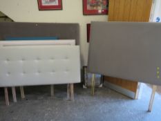 A QUANTITY OF MODERN HEADBOARDS