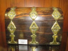 A DOMED BANDED COROMANDEL ? STATIONARY BOX