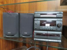 A SAMSUNG STEREO SYSTEM