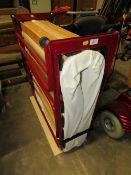 A FOLDING Z BED / CAMP BED